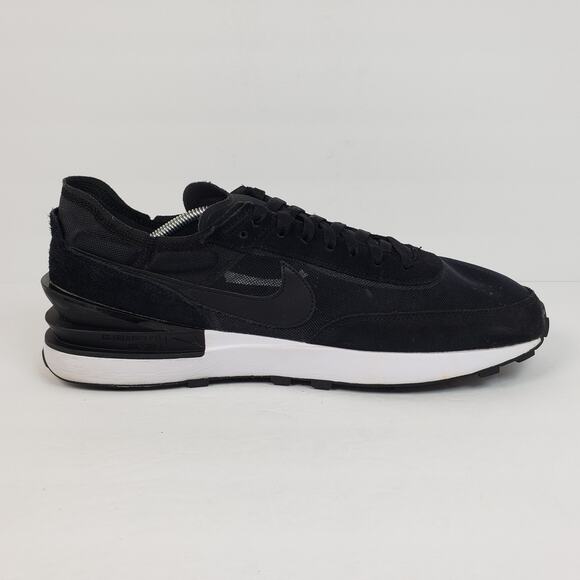 Nike Waffle One Mens Size 13 Black White Athletic Sneaker Shoes DA7995-001 - Picture 4 of 11